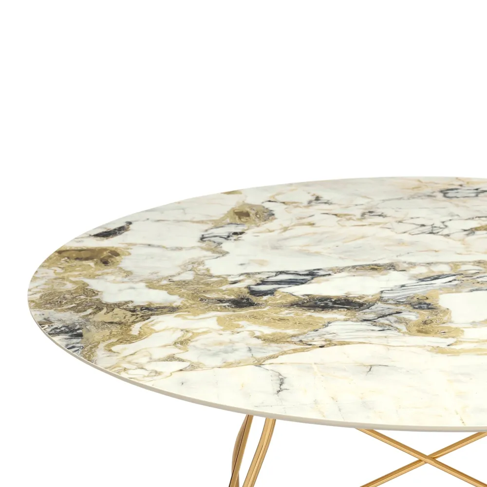 Kartell Glossy Marble Table ronde