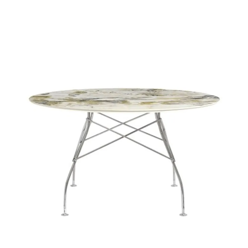 Kartell Glossy Marble Round table
