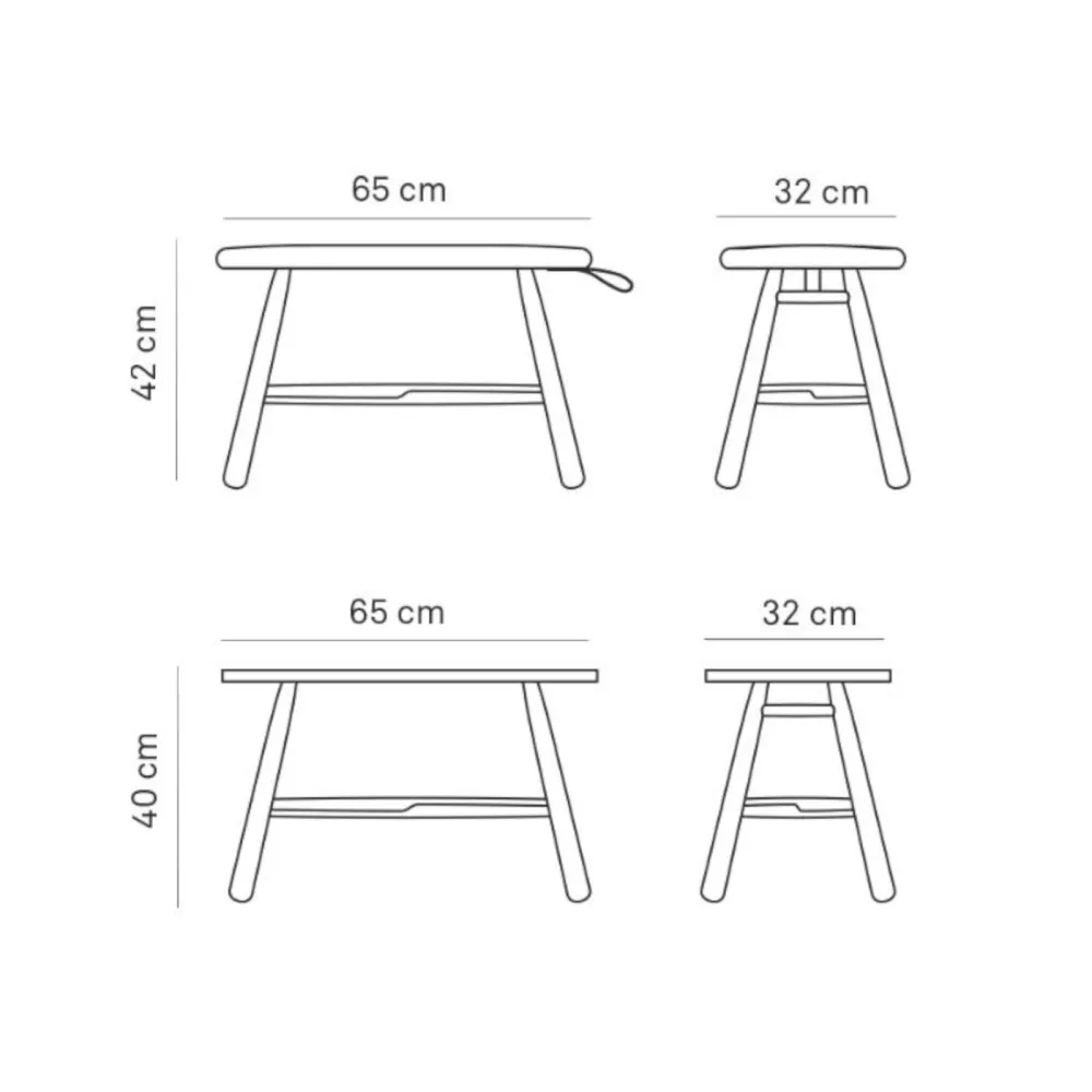 Footstool Discipline Tag Large