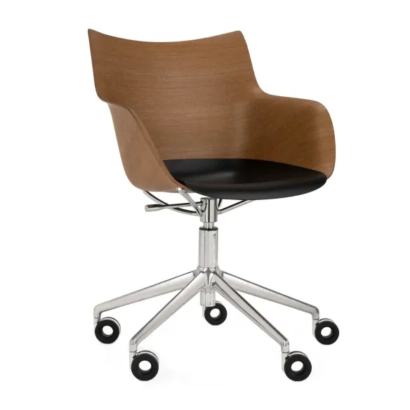 Kartell Q/Wood Fauteuil