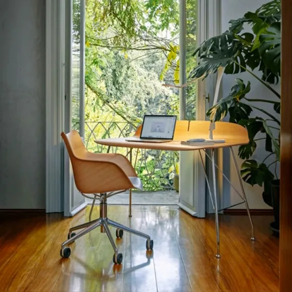 Kartell Q/Wood Sessel