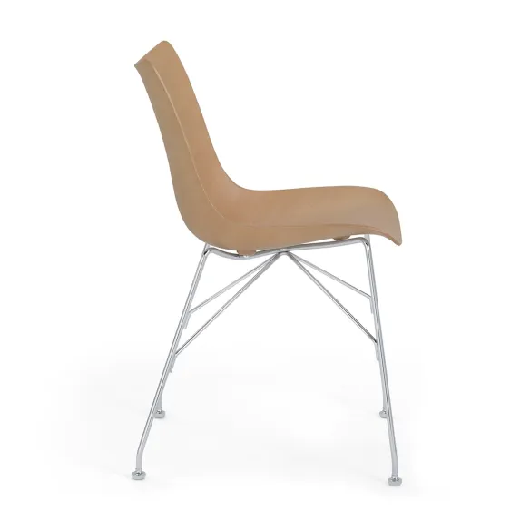 Kartell P/Wood Stuhl