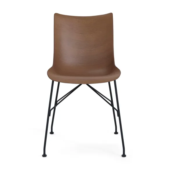 Kartell P/Wood Stuhl