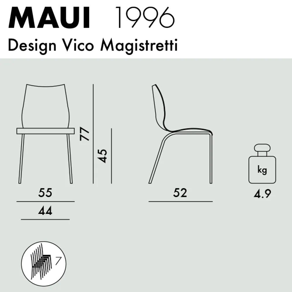 Kartell Maui Chaise