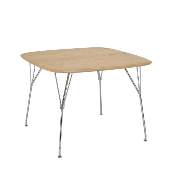Kartell Viscount of wood Quadratischen Tisch