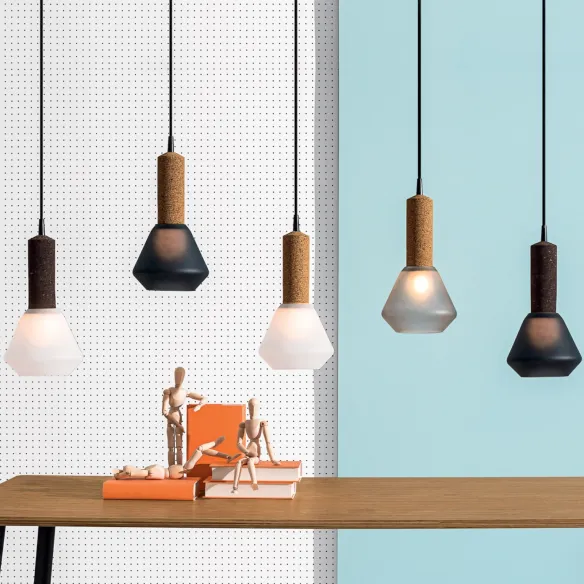 Lampada a sospensione Discipline Korlux Glass