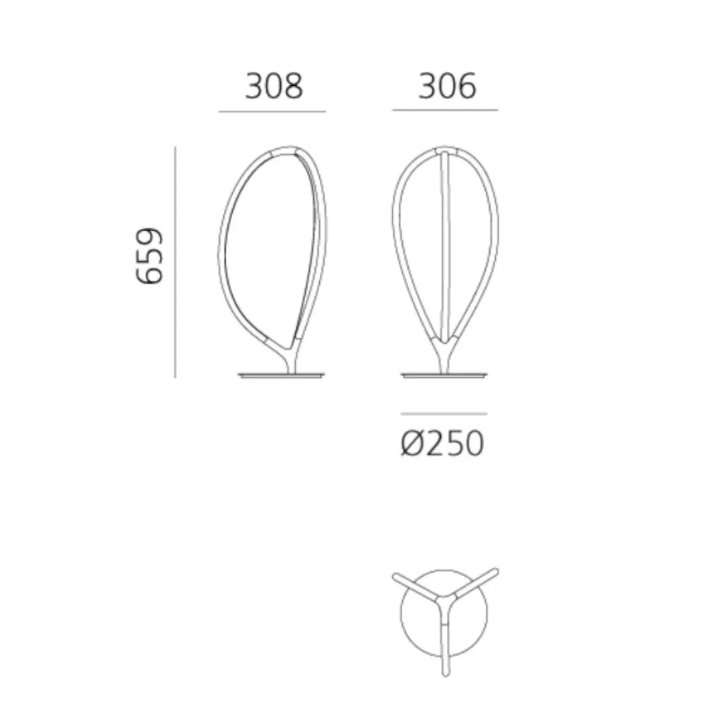 Tischlampe Artemide Arrival