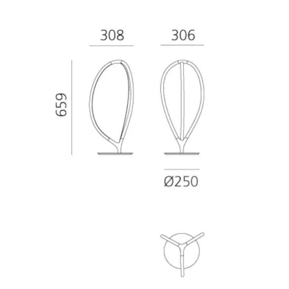 Tischlampe Artemide Arrival