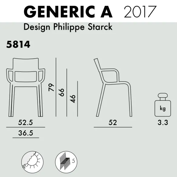 Kartell Generic A Chaise