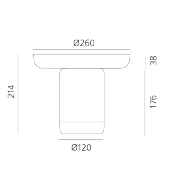 Table lamp Artemide Bontà