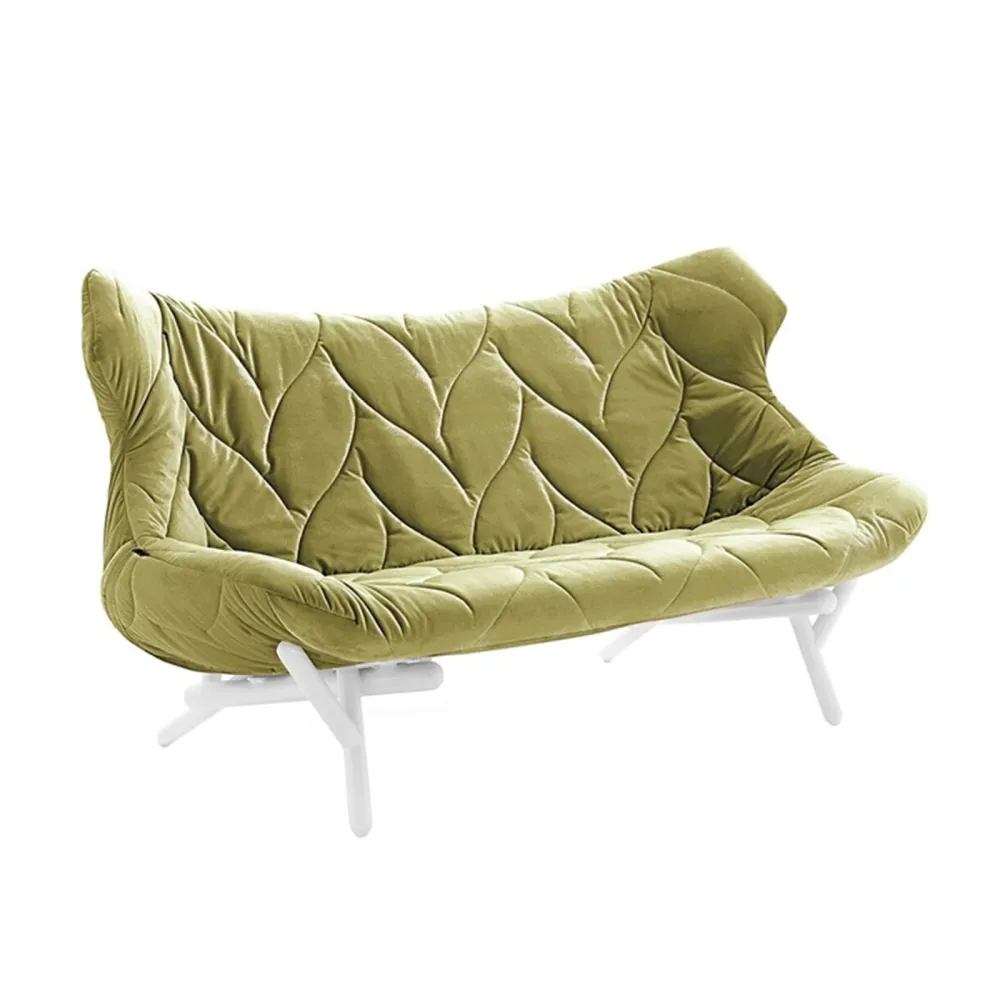 Kartell Foliage Velluto Divano Due Posti