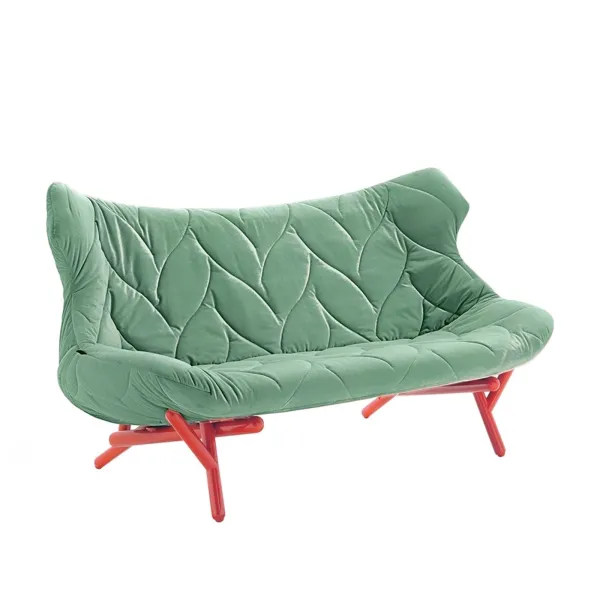 Kartell Foliage Velluto Two Seater Sofa 2