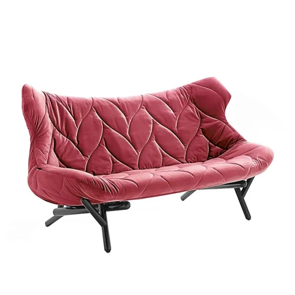 Kartell Foliage Velluto 2-Sitzer-Sofa
