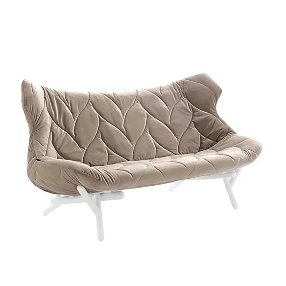 Kartell Foliage Velluto 2-Sitzer-Sofa