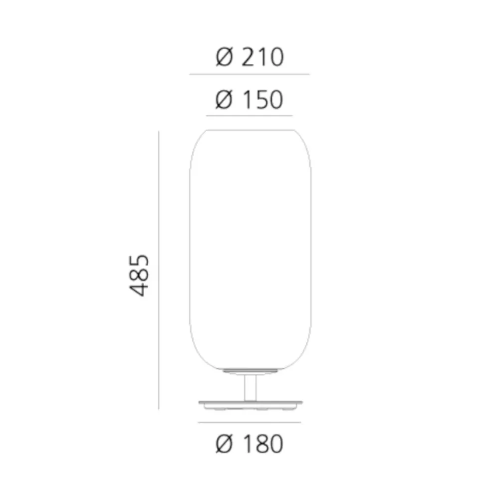 Tischlampe Artemide Gople