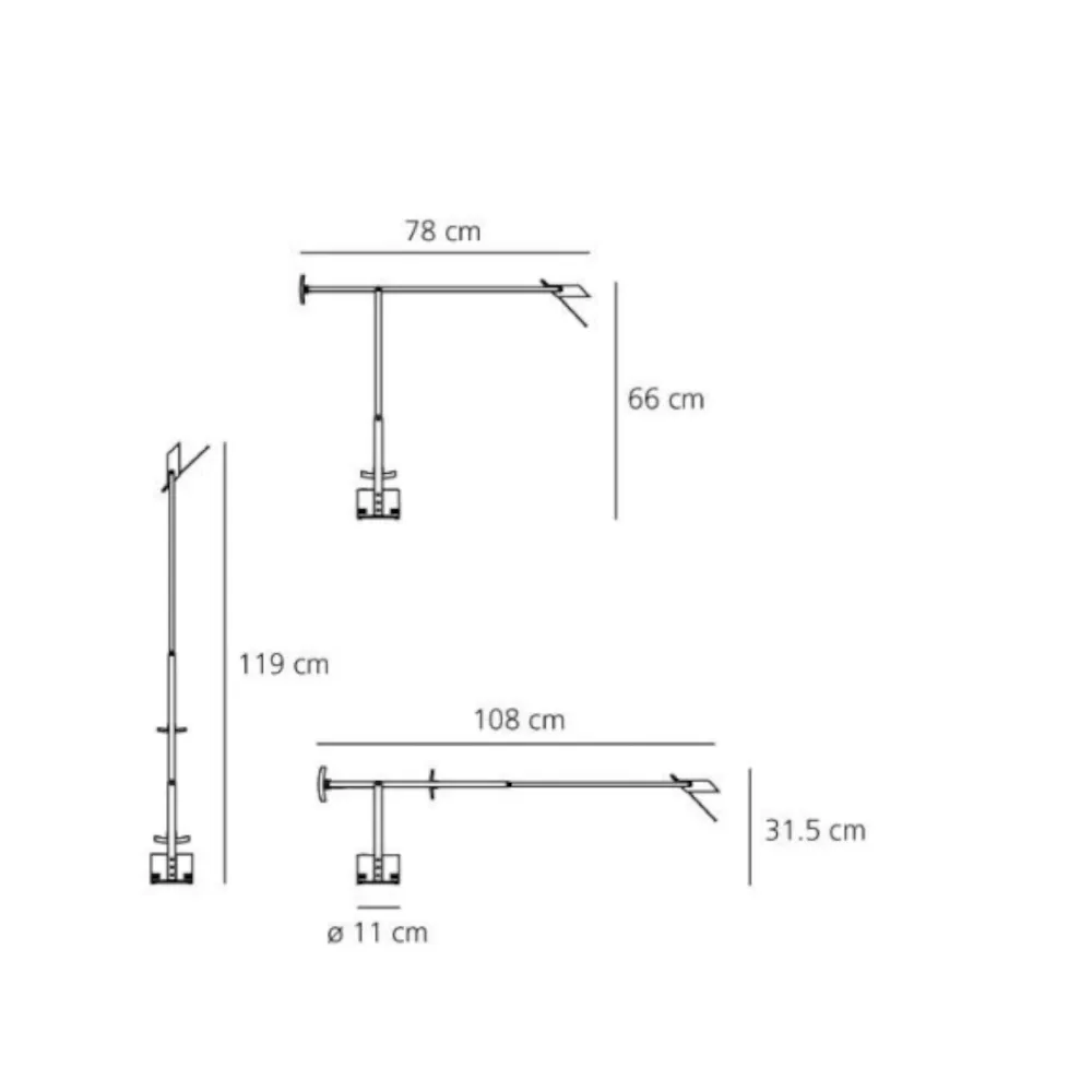 Lampe de table Artemide Tizio