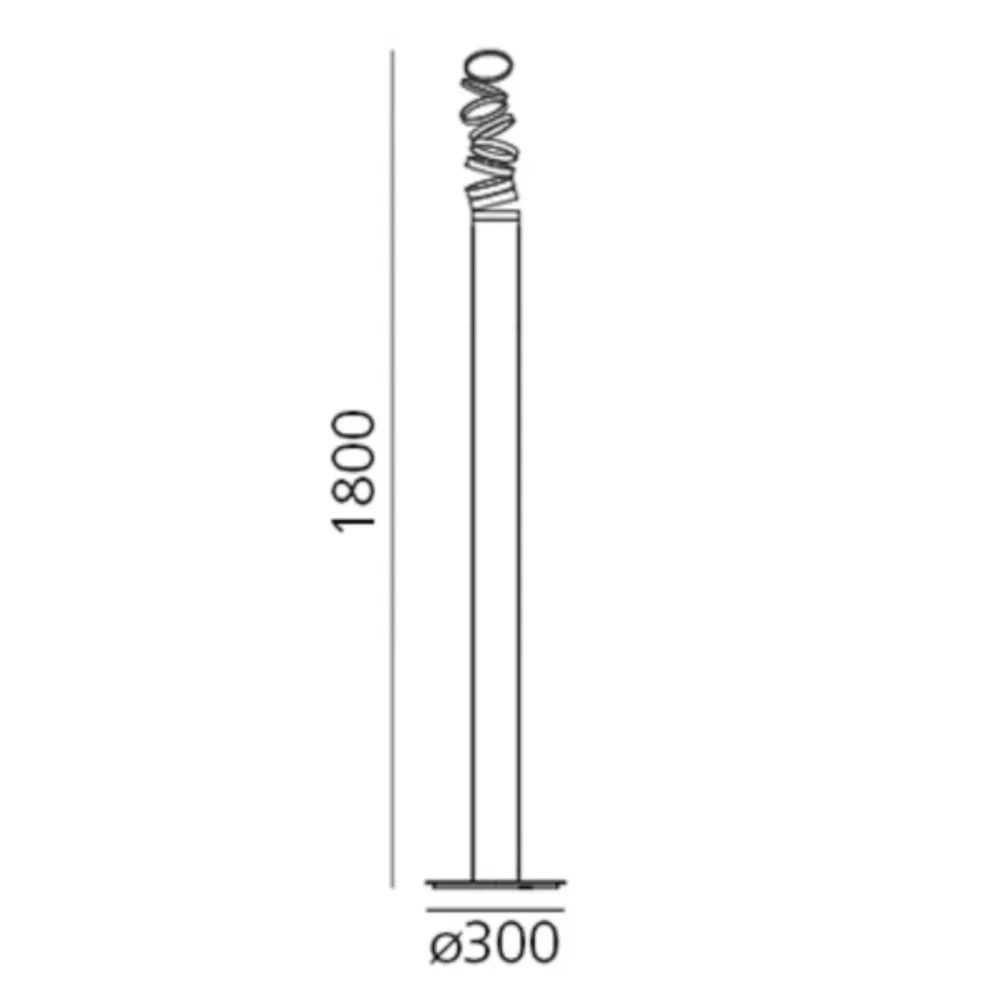 Bodenlampe Artemide Decomposé Light