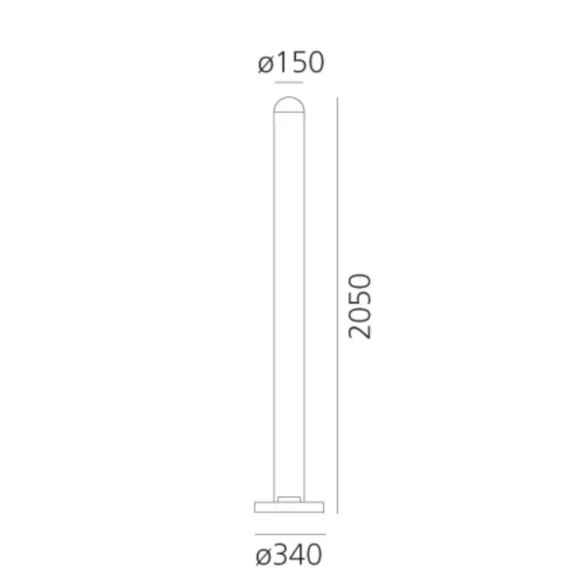 Bodenlampe Artemide Metacolor Led