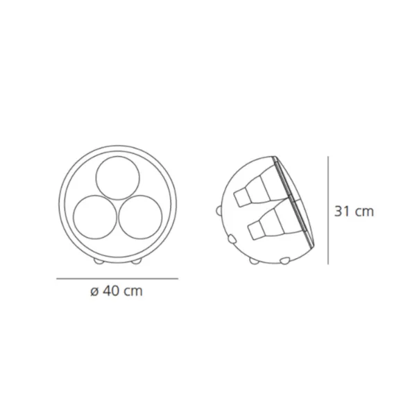 Bodenlampe Artemide Yang
