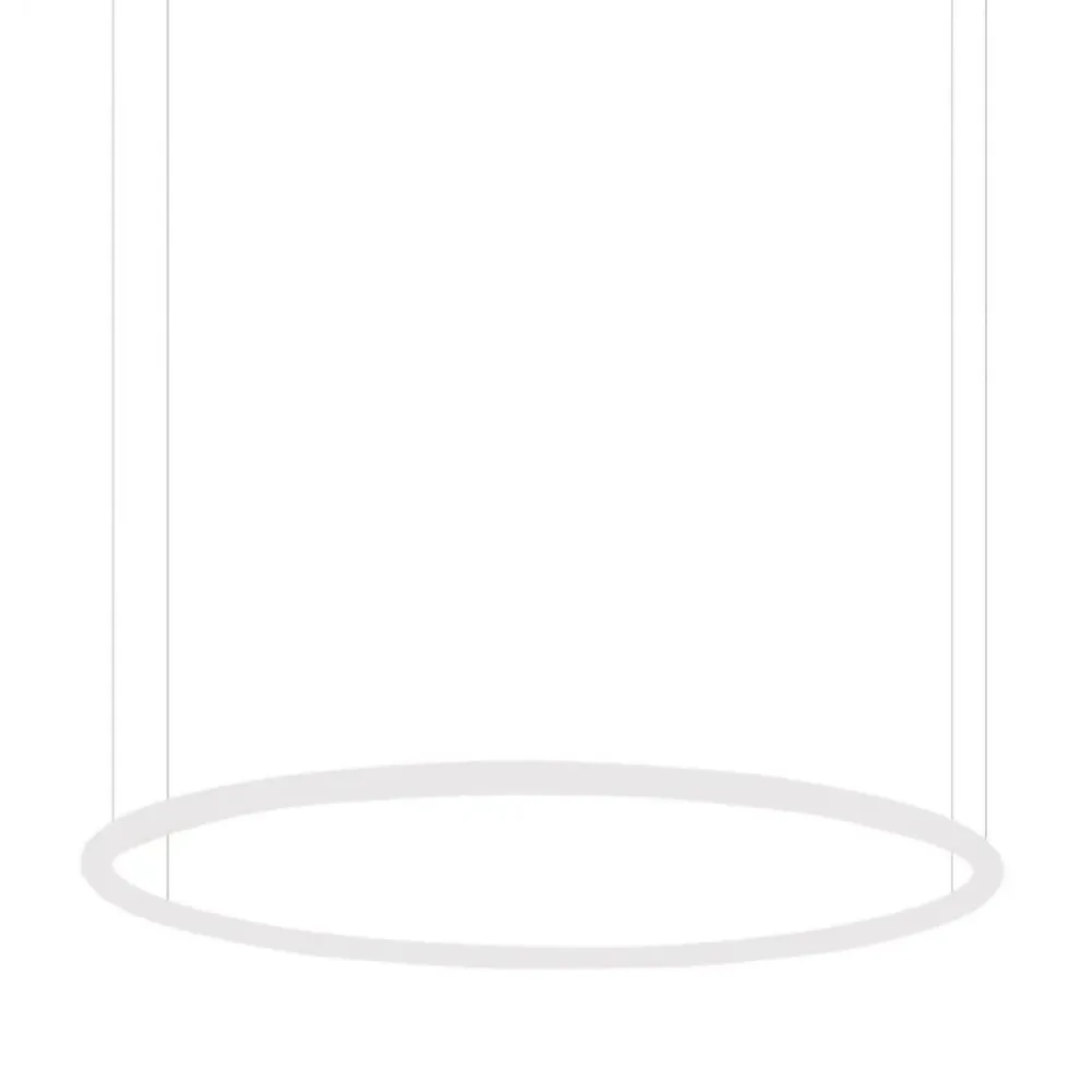 Lampada a sospensione Artemide Alphabet of Light Circular 90