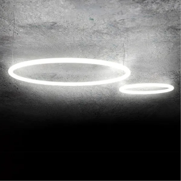 Lampada a sospensione Artemide Alphabet of Light Circular 90 2