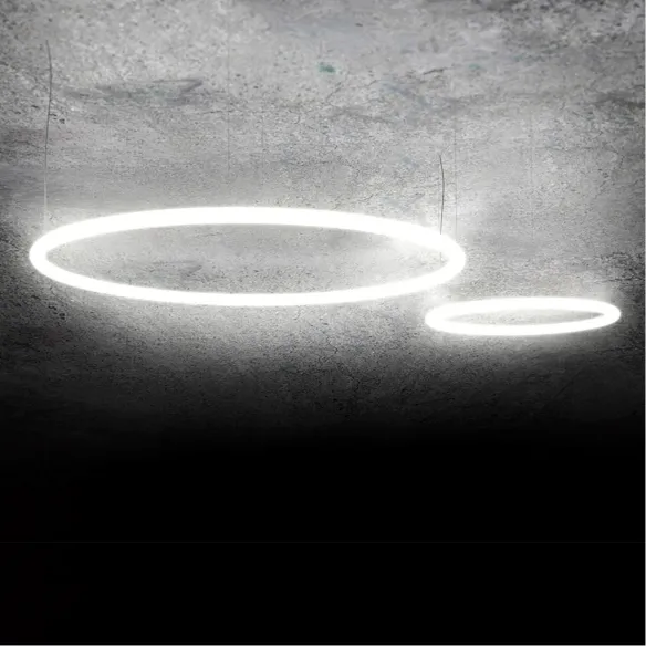 Pendelleuchte Artemide Alphabet of Light Circular 90