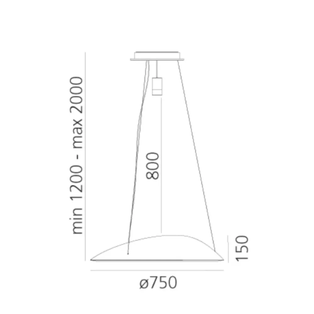 Pendelleuchte Artemide Ameluna RGB