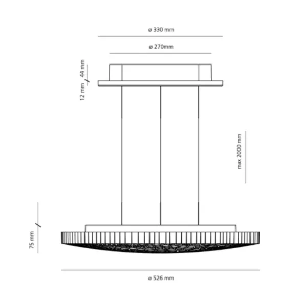 Pendelleuchte Artemide Calipso