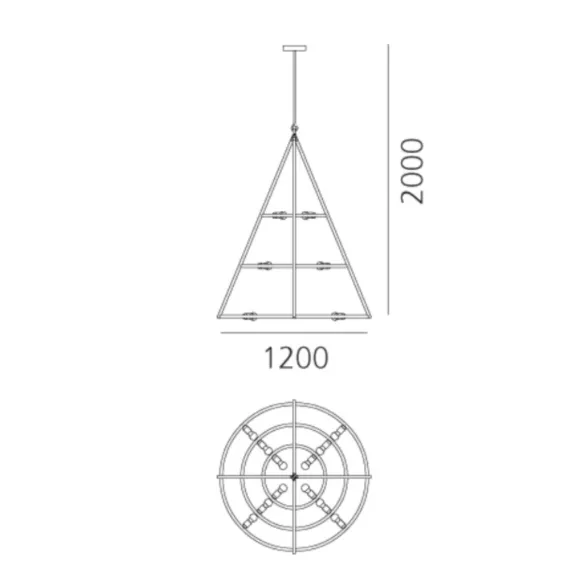 Pendelleuchte Artemide El Poris