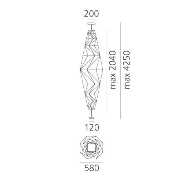 Pendelleuchte Artemide Minomushi