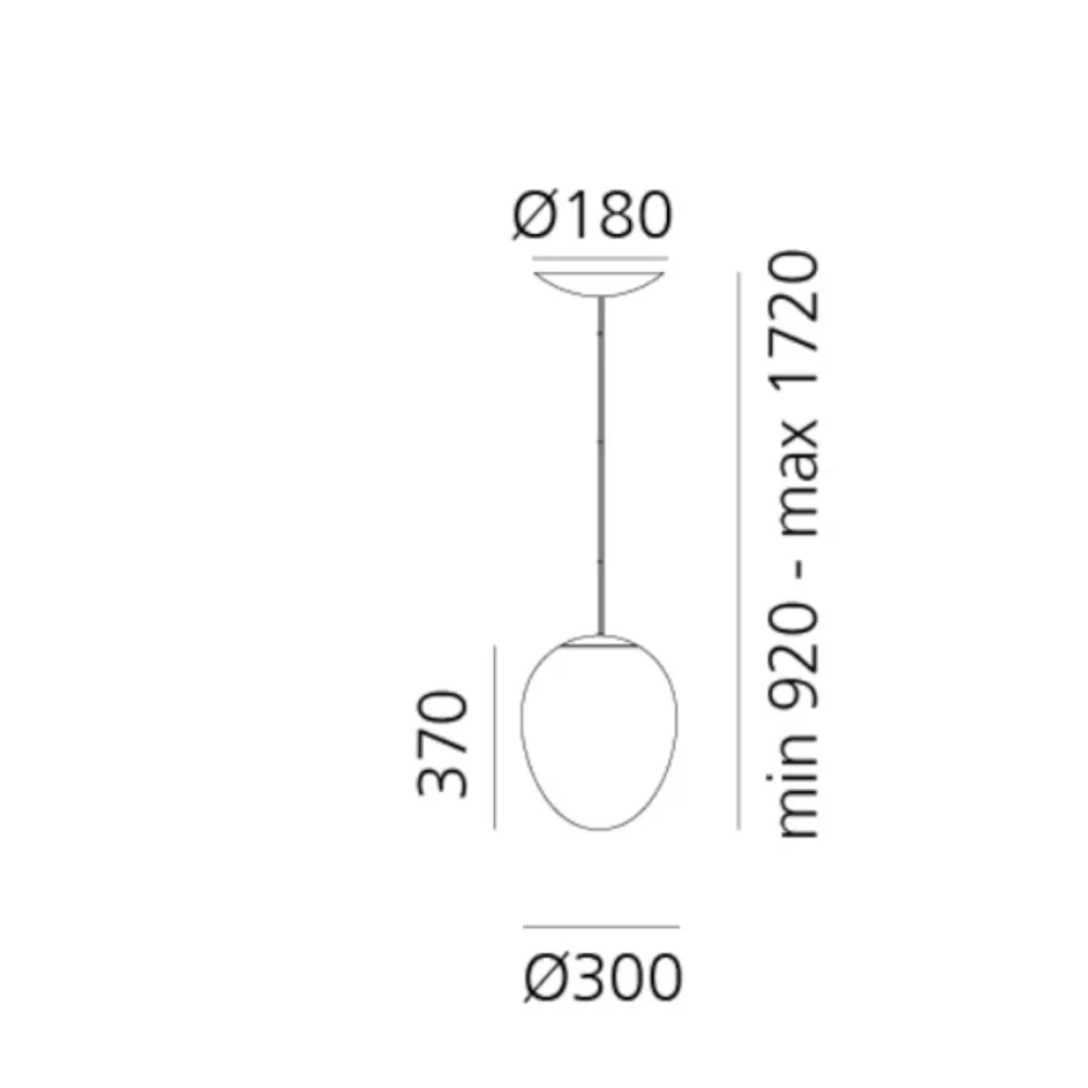 Lámpara de suspensión Artemide Stellar Nebula