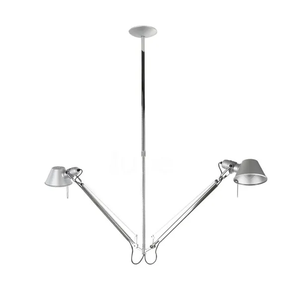 Lámpara de suspensión Artemide Tolomeo due bracci