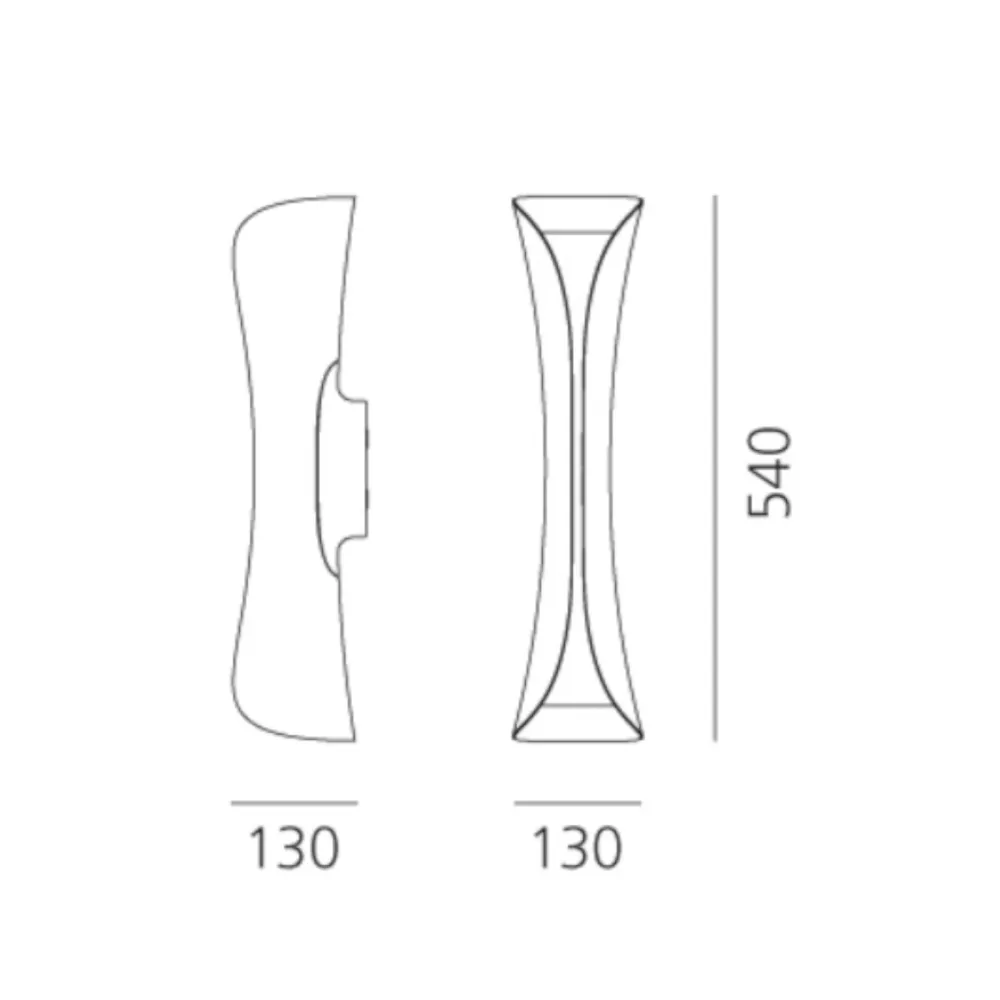 Lámpara de pared Artemide Cadmo