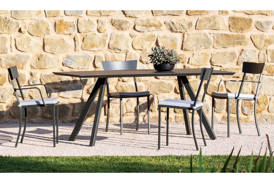 Designer outdoor dining chairs