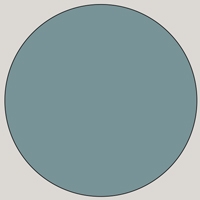 MDF Lacquered - D 220 60 10 Winter Blue