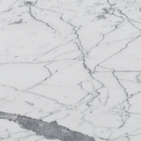 Carrara marble top