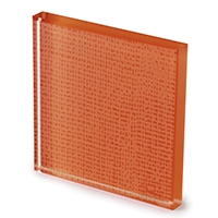 NET rust lacquered glass - NER 4