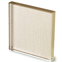 NET champagne lacquered glass - NES 1