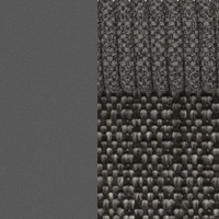 Graphite aluminum - Dark gray rope - C17W dark gray