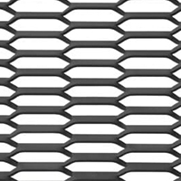 Aluminum mesh - black 37